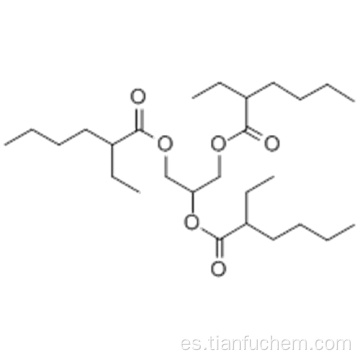 Tri (2-etilhexanoato) de glicerilo CAS 7360-38-5